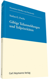 Giftige Teilanmeldungen und Teilprioritäten