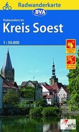 BVA Radwanderkarte Radwandern im Kreis Soest 1:50.000, reiß- und wetterfest, GPS-Tracks Download