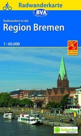 BVA Radwanderkarte Radwandern in der Region Bremen 1:60.000, GPS-Tracks Download