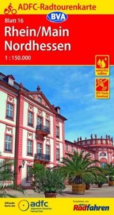 ADFC-Radtourenkarte Rhein/Main Nordhessen 1:150.000, reiß- und wetterfest, GPS-Tracks Download