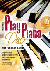 Play Piano Duo - Vier Hände am Klavier, m. Audio-CD