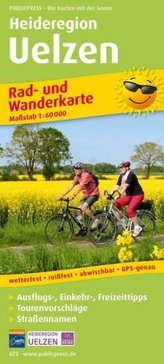 PublicPress Rad- und Wanderkarte Heideregion Uelzen