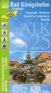 Amtliche Topographische Karte Bayern Bad Königshofen