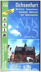 Amtliche Topographische Karte Bayern Ochsenfurt