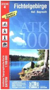 Amtliche Topographische Karte Bayern Fichtelgebirge