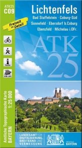 Amtliche Topographische Karte Bayern Lichtenfels