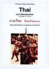 Thai zum Selbststudium, 10 Audio-CDs + Begleitbücher