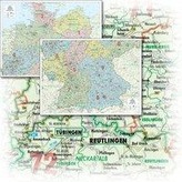 Bacher Orga-Karte Deutschland, Posterkarte (Set)