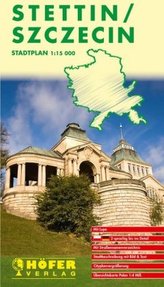 Höfer Stadtplan Stettin. Szczecin