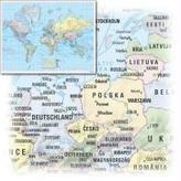 Bacher Business World, Weltkarte, Posterkarte