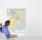 Bacher Postleitzahlenkarte Baden-Württemberg, Posterkarte