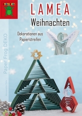 LAMEA Weihnachten - Dekorationen aus Papierstreifen