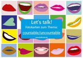 Let's Talk! Fotokarten zum Thema: countable / uncountable