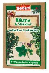 Scout Lernkarten-Box - Bäume & Sträucher