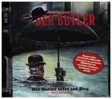 Der Butler setzt auf Sieg, 2 Audio-CDs