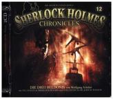 Sherlock Holmes Chronicles - Die drei Beldonis, 2 Audio-CD