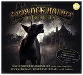 Sherlock Holmes Chronicles - Der Hund der Baskervilles / Rückkehr nach Baskerville Hall, 5 Audio-CDs