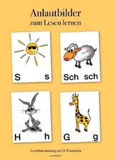 Anlautbilder zum Lesenlernen, 34 Wandtafeln