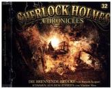 Sherlock Holmes Chronicles - Die brennende Brücke, 1 Audio-CD