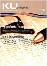 Deutsche Kodierrichtlinien für die Psychiatrie/Psychosomatik 2017