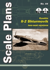  Scale Plans 64: Ilyushin Il-2 Shturmovik, Two-Seat Versions
