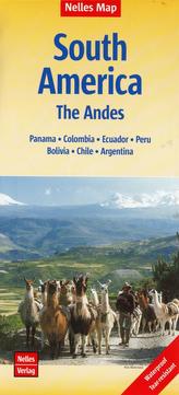 Nelles Map Landkarte South America: The Andes