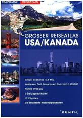 Großer Reiseatlas USA / Kanada