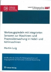 Werkzeugspindeln mit integrierten Sensoren zur Maschinen- und Prozessüberwachung in Hobel- und Kehlmaschinen
