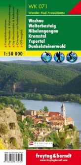 Freytag & Berndt Wander-, Rad- und Freizeitkarte Wachau, Welterbesteig, Nibelungengau, Kremstal, Yspertal, Dunkelsteinerwald