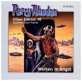 Perry Rhodan Silber Edition - Welten in Angst, 12 Audio-CDs