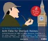 Acht Fälle für Sherlock Holmes, 8 Audio-CDs