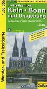 GeoMap Karte Freizeitregion Köln, Bonn und Umgebung