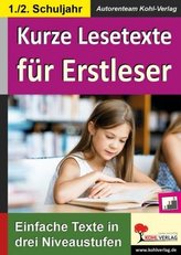 Kurze Lesetexte für Erstleser