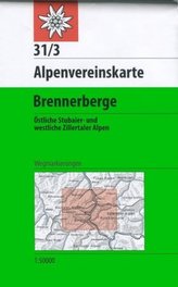 Alpenvereinskarte Brennerberge