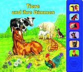 Tiere und ihre Stimmen: Tierbuch mit Tonleiste, m. Soundeffekten