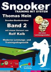 Snooker, Training mit System. Bd.2
