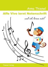 Affe Vivo lernt Notenschrift und ich lerne mit!