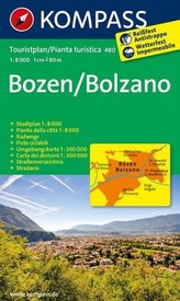 Kompass Stadtplan Bozen / Bolzano