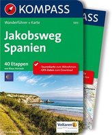 Kompass Wanderführer Jakobsweg Spanien, m. 1 Karte