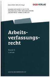 Arbeitsverfassungsrecht (f. Österreich). Bd.3