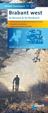 ANWB Fietskaart Brabant west
