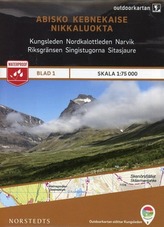 Outdoorkartan Schweden - Abisko, Kebnekaise ,Nikkaluokta