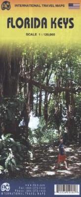 International Travel Map ITM Florida Keys