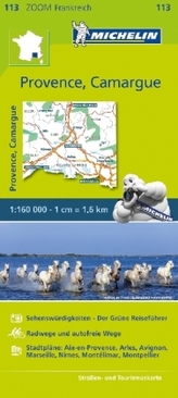 Michelin Karte Provence - Camargue
