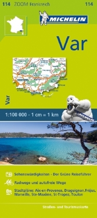 Michelin Karte Var. Pays varois, Gorges du Verdon Michelin Karte Var. Pays varois, Gorges du Verdon