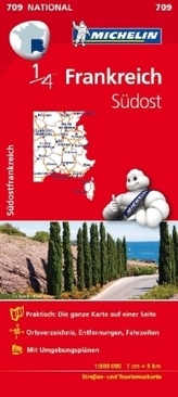 Michelin Karte Frankreich Südost