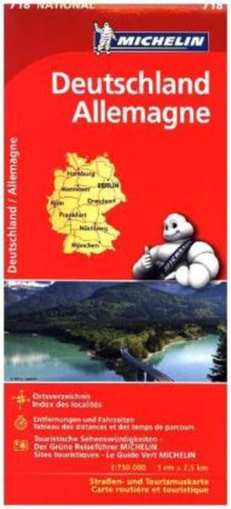 Michelin Karte Deutschland. Allemagne Michelin Karte Deutschland. Allemagne