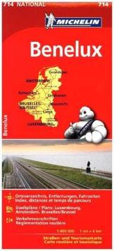 Michelin Karte Benelux