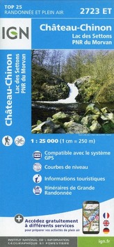 2723 ET Château-Chinon - Lac de Settons - PNR du Morvan