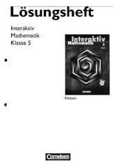 5. Schuljahr, Lösungen zum Schülerbuch